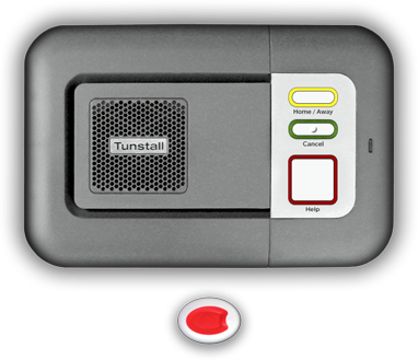 Carelink24 Vi Alarm Unit and Fall Detector Pendant